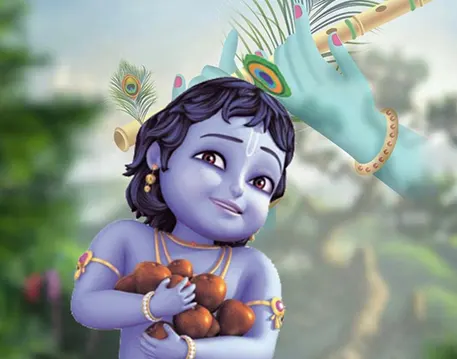 Happy Janmashtami CB Background